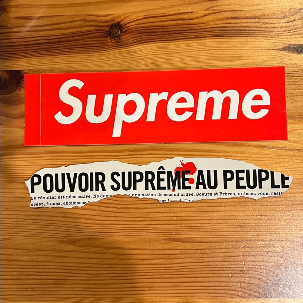 Supreme Sticker Set